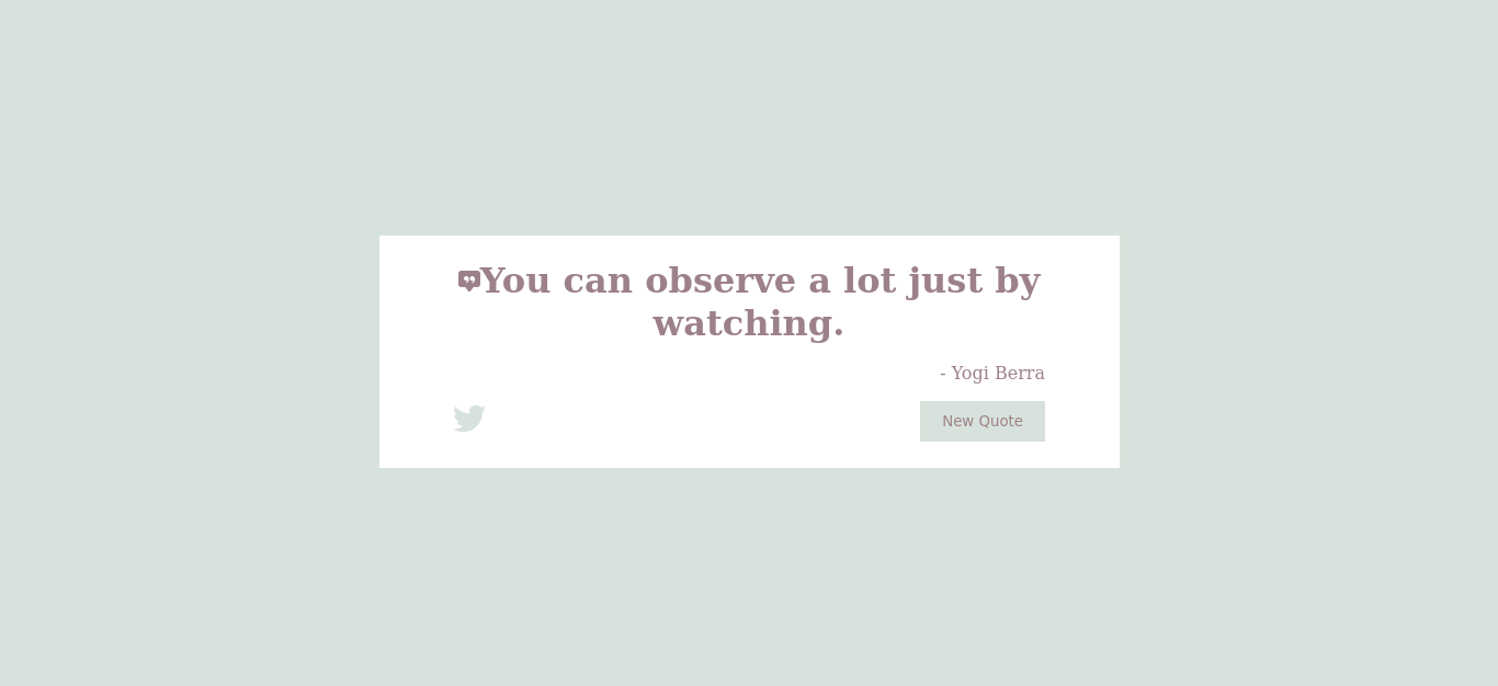 Random Quotes Machine preview